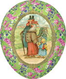 Vintage 15cm Decoupage Cardboard German Fillable Easter Egg by Nestler GmbH