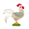 Rooster Ornaments by Graupner Holzminiaturen