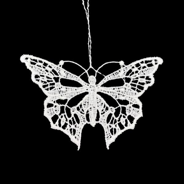 Lace Butterfly one Ornament by StiVoTex Vogel
