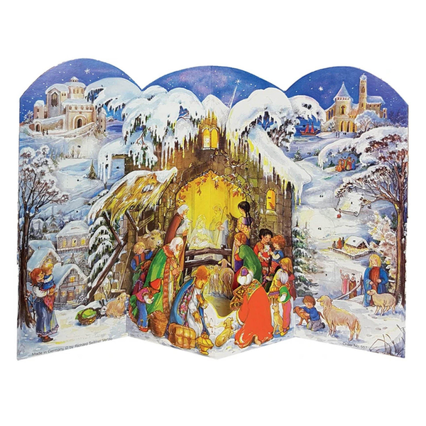 Pop out Nativity Advent Calendar by Richard Sellmer Verlag
