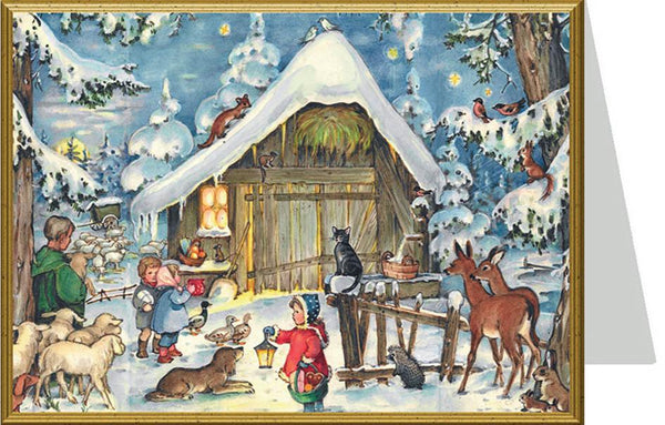 Christmas in the Forest Card by Richard Sellmer Verlag