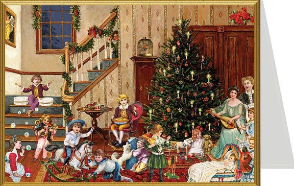 Victorian Living Room Card by Richard Sellmer Verlag