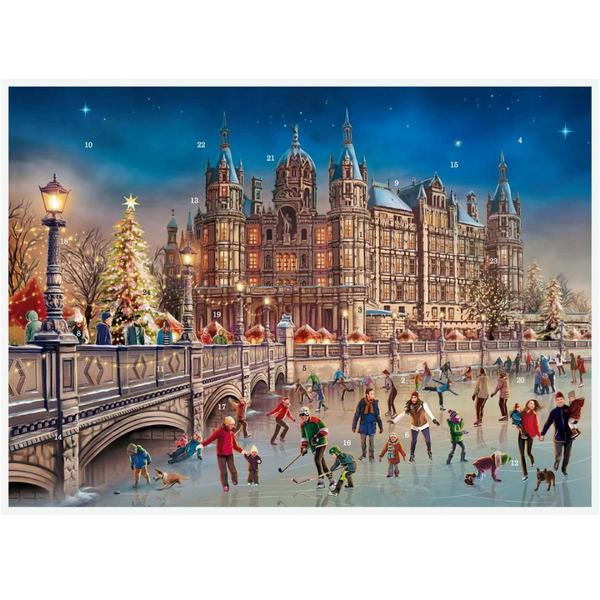 Schwerin Castle Advent Calendar by Richard Sellmer Verlag