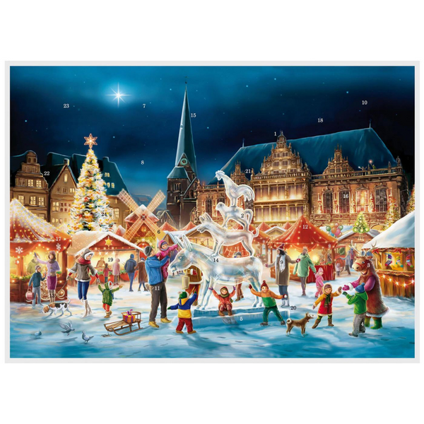 Bremen Christkindlmarkt Advent Calendar by Richard Sellmer Verlag