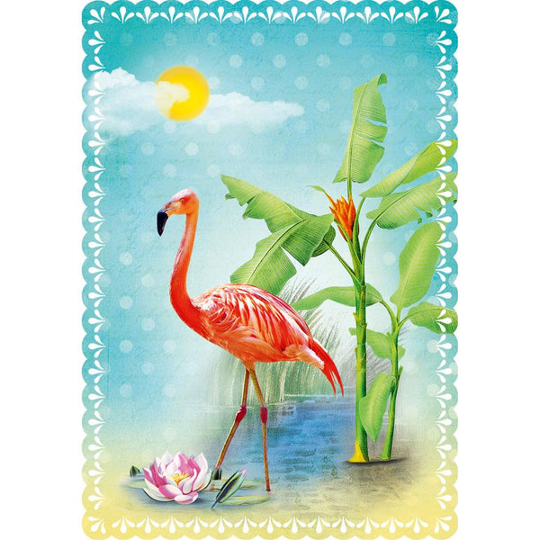 Flamingo Card by Gespansterwald GmbH