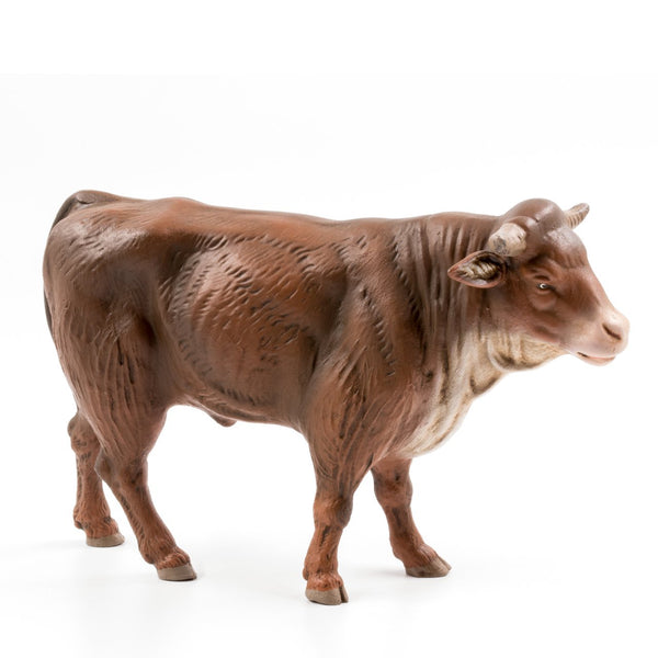 Standing Ox Figurine, 17cm scale by Marolin Manufaktur