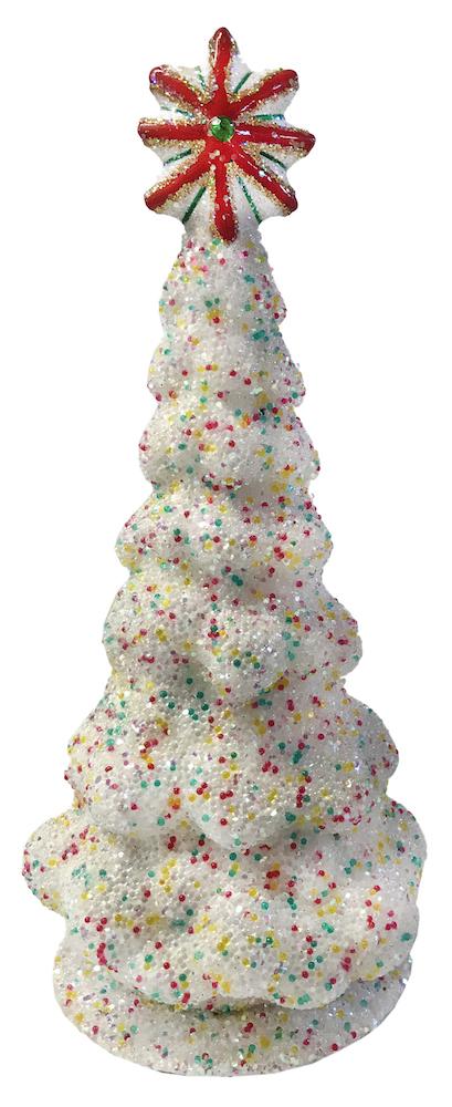 Sugar Tree, Papier Mache Candy Container by Ino Schaller