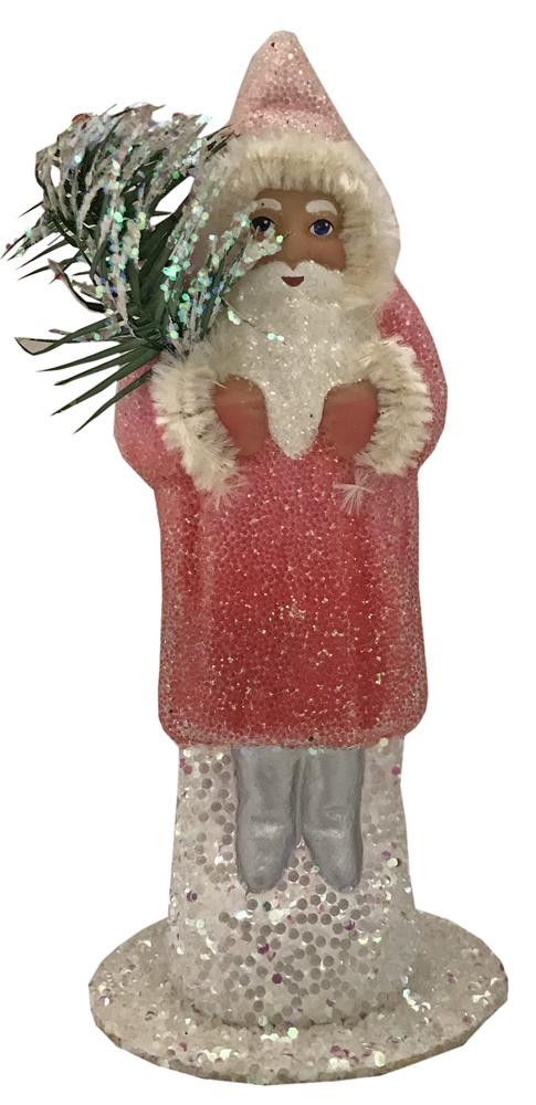 Santa faded rose all beaded by Ino Schaller
