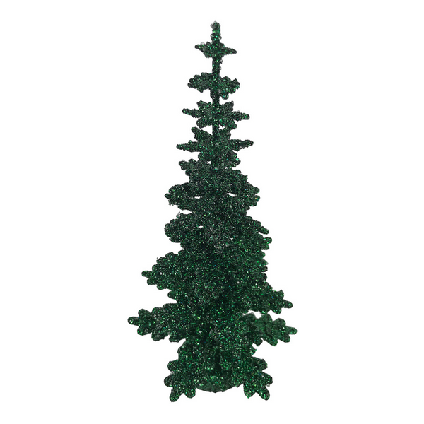 Small Tree, Green Figurine by Ino Schaller