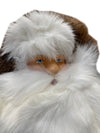 XL Santa, Green Rabbit Coat by Ino Schaller