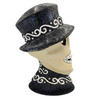 Skull with Top Hat by Ino Schaller
