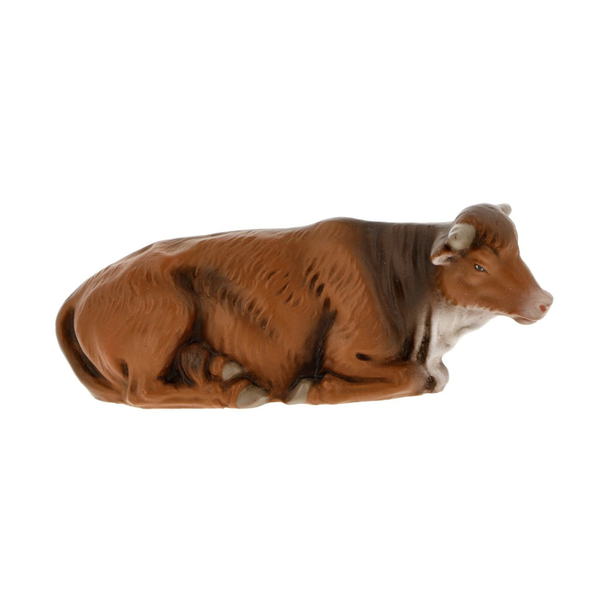 Laying Ox, 12cm scale by Marolin Manufaktur
