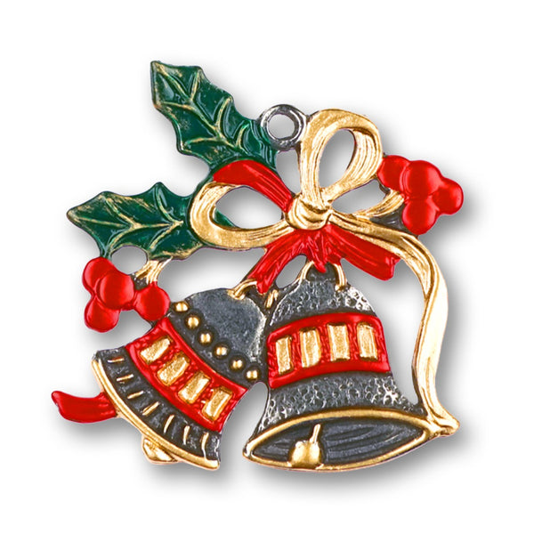 Bells Pewter Ornament by Kuehn Pewter