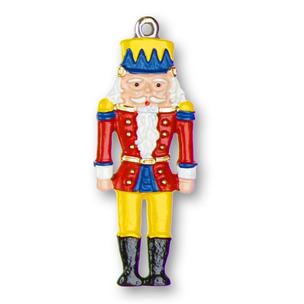 Nutcracker King Pewter Ornament by Kuehn Pewter