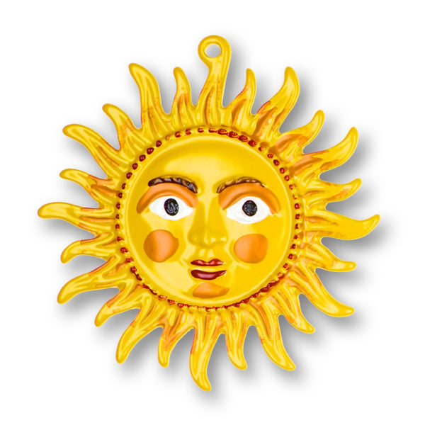 Sun Pewter Ornament by Kuehn Pewter