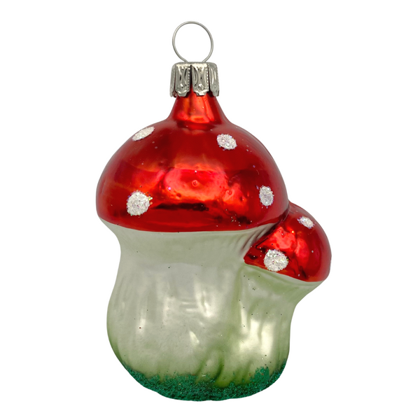 Double Mushroom, large by Old German Christmas