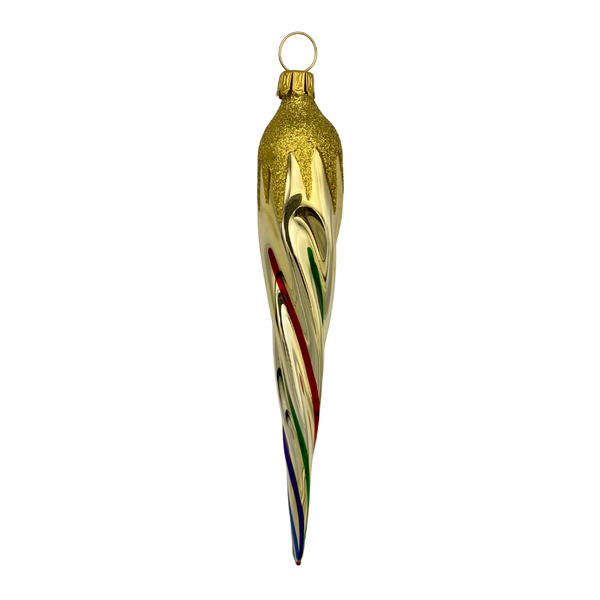 Icicle, golden rainbow by Old German Christmas