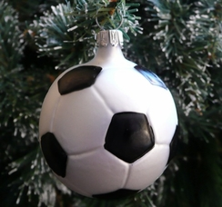 Soccer Ball Ornament by Old German Christmas