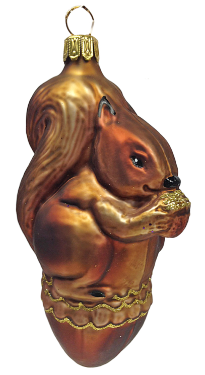 Squirrel on Acorn by Old German Christmas