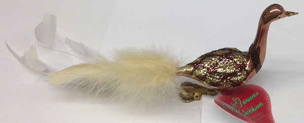 Swan, brown by Old German Christmas
