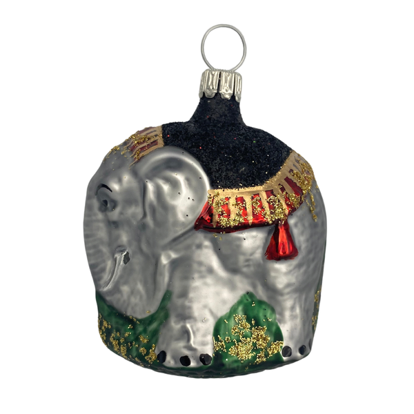 Elephant, grey and black by Old German Christmas
