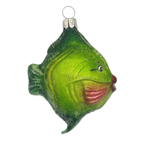 Angel Fish, green by Old German Christmas