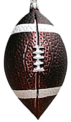 Football Ornament, large by Old German Christmas