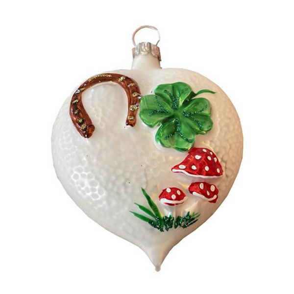 Heart Ornament, Good Luck Charms by Old German Christmas