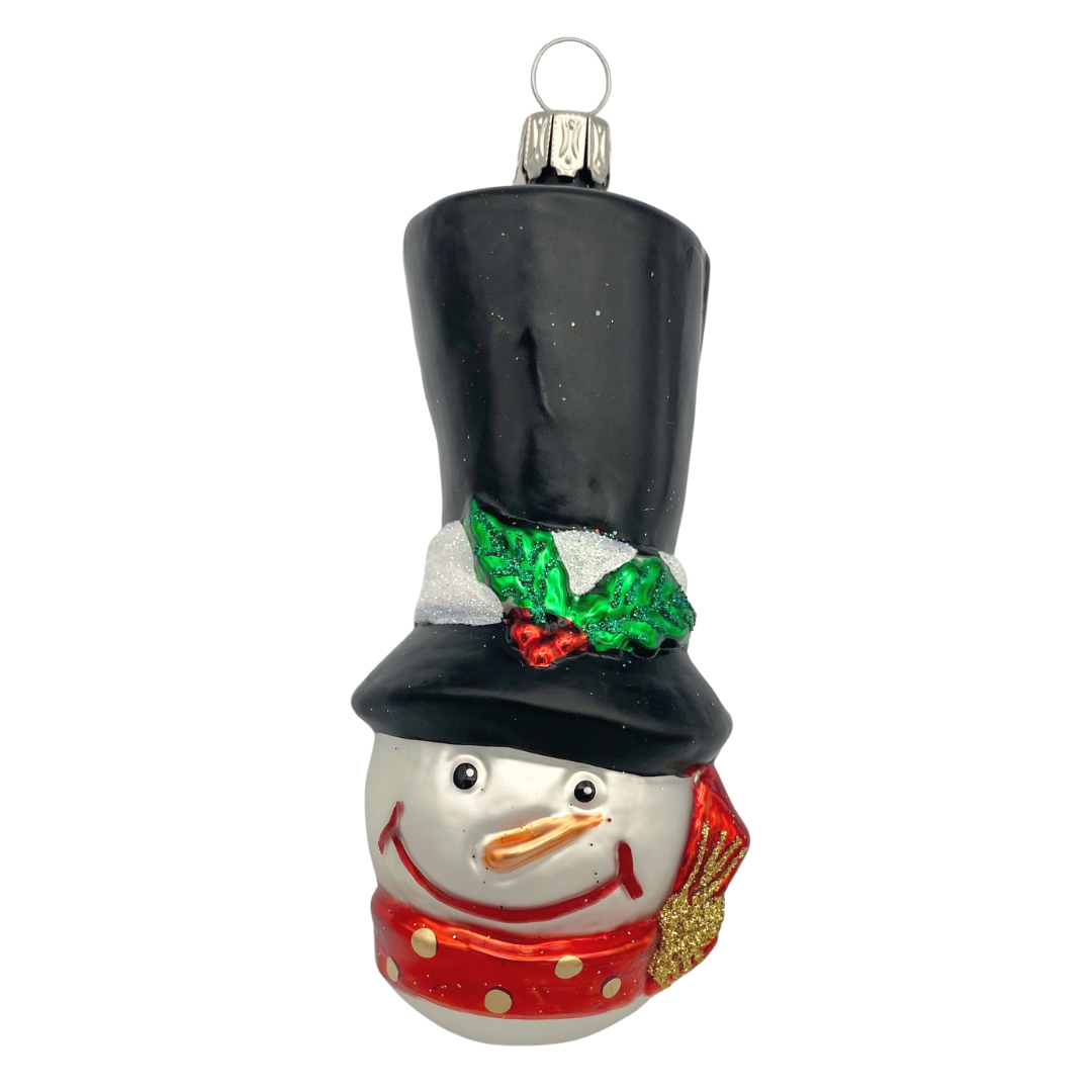 Snowman with Stovetop Hat by Old German Christmas