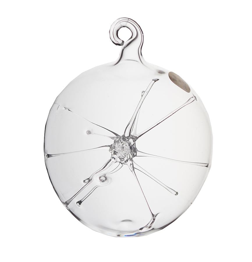 Starburst Ornaments, Clear by Grenier-Perth Glaskunst
