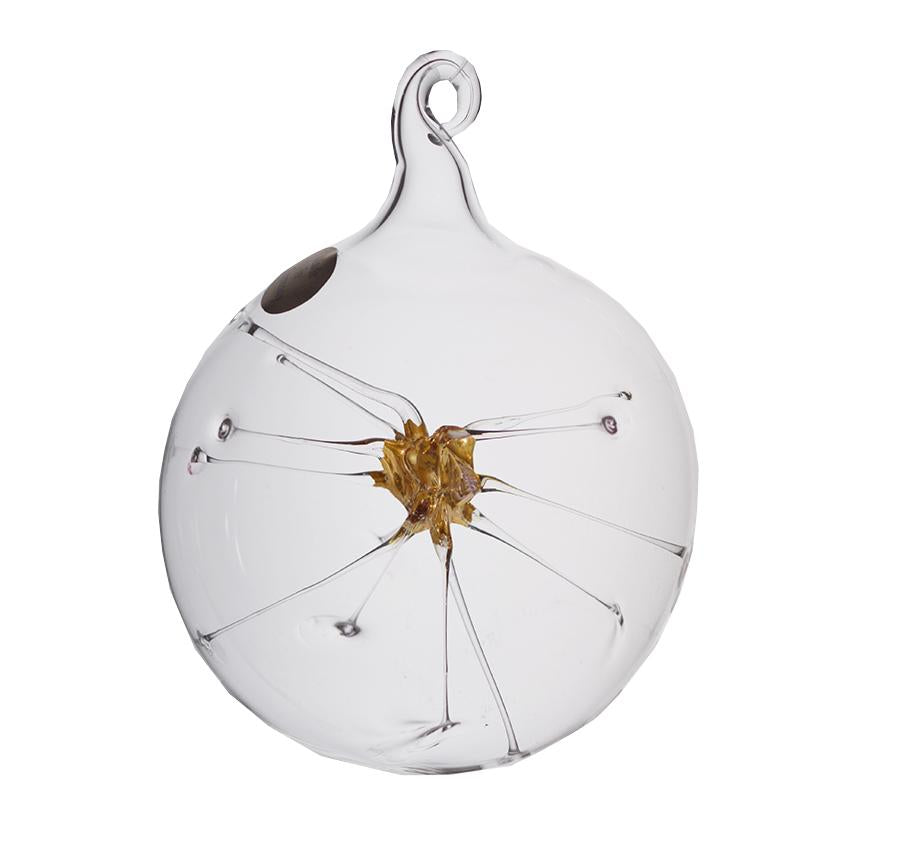 Starburst Ornaments, Clear by Grenier-Perth Glaskunst