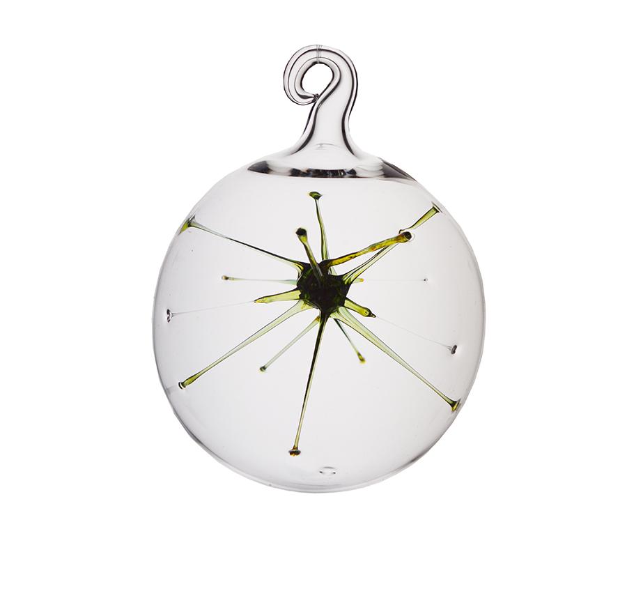 Starburst Ornaments, Clear by Grenier-Perth Glaskunst