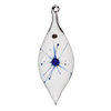 Starburst Small Olive Ornaments, Clear by Greiner-Perth Glaskunst