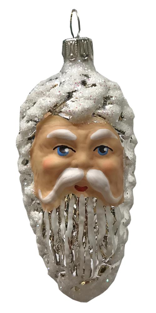 Santa Cone, white by Glas Bartholmes
