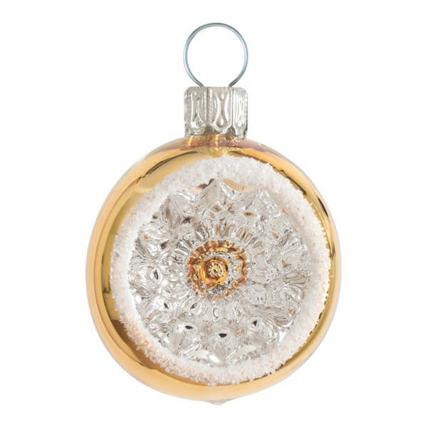 Reflector, 6cm, gold by Glas Bartholmes