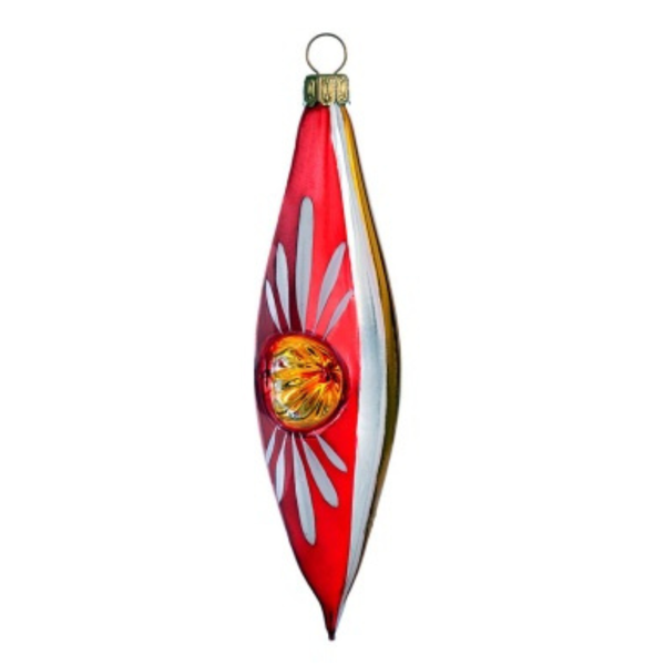 Nostalgic Reflector Olive Ornament by Glas Bartholmes