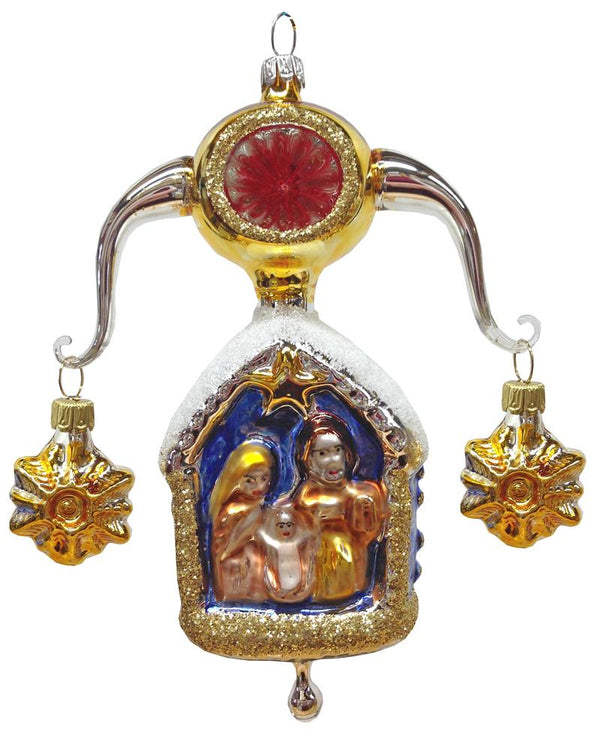 Silent Night Lyre, 2017 The Christmas Haus Limited Edition Ornament by Nostalgie