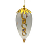 12 Days of Christmas by Resl Lenz, Five Gold Rings Foil Ornament