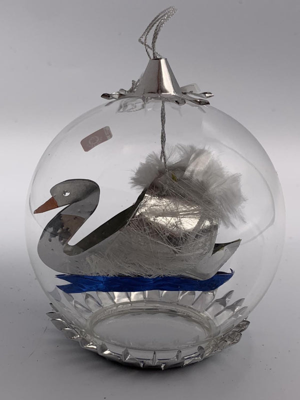 12 Days of Christmas by Resl Lenz "Seven Swans-a-Swimming" Foil Ornament