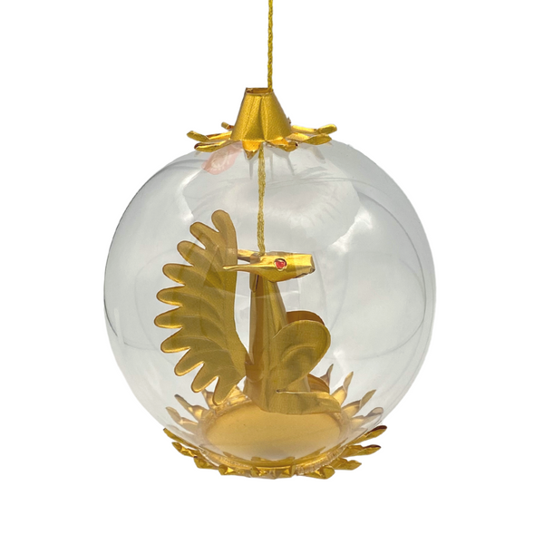 Squirrel Foil Ornament by Resl Lenz
