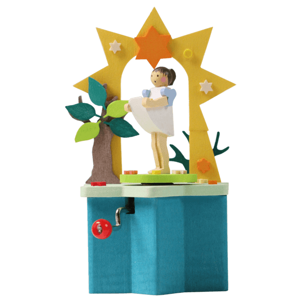 The Star Tailors Crank Music Box by Graupner Holzminiaturen