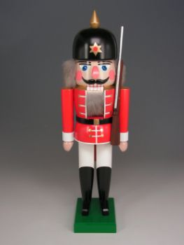 Soldier Nutcracker with Red Coat by Werkstatte Volker Fuchtner