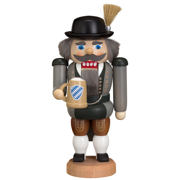 Bavarian Nutcracker, 8.7" by Seiffener Volkskunst