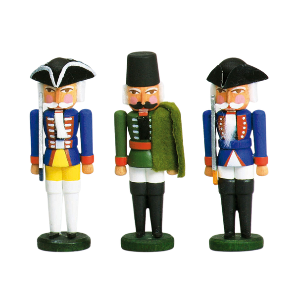 Prussian Officer Mini Nutcracker by Werner Figuren