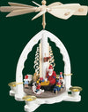 Santa Pyramid, white by Richard Glasser GmbH