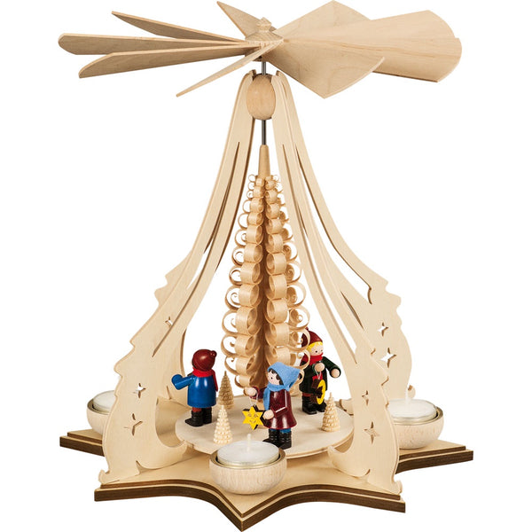 Lantern Children Tea Light Pyramid by Taulin