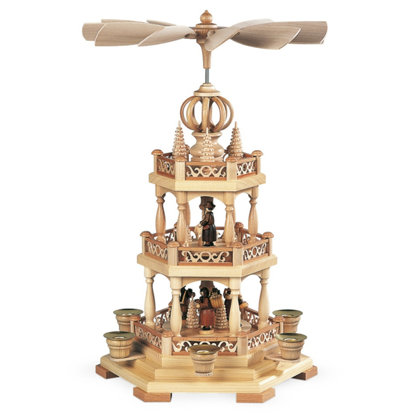 Forest Scene, Two Tier Pyramid by Mueller GmbH