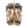 Good Luck Frame with Lucky Symbols Motif Pyramid Ornament by Harald Kreissl