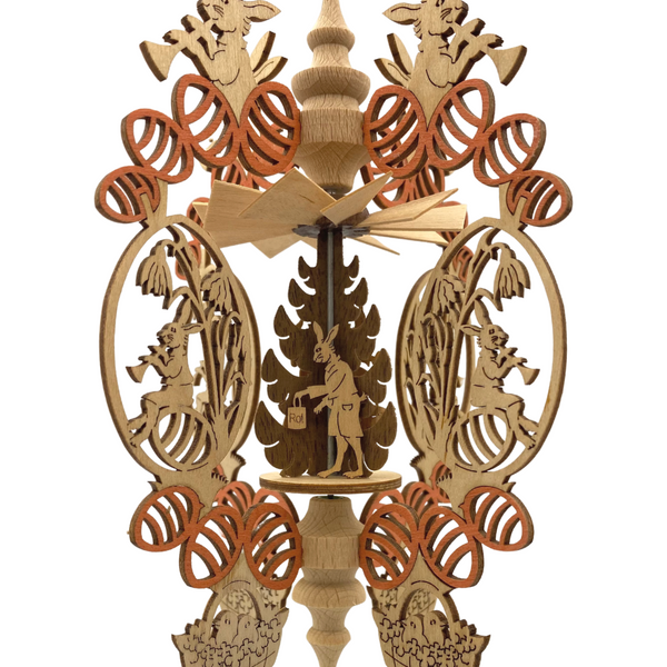 Rabbit with horn Pyramid Ornament by Harald Kreissl