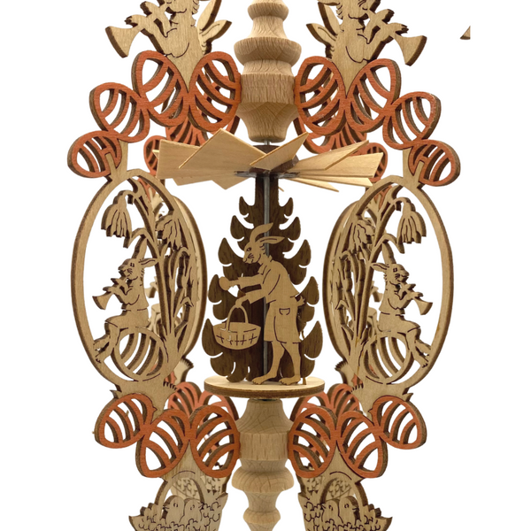 Rabbit with horn Pyramid Ornament by Harald Kreissl